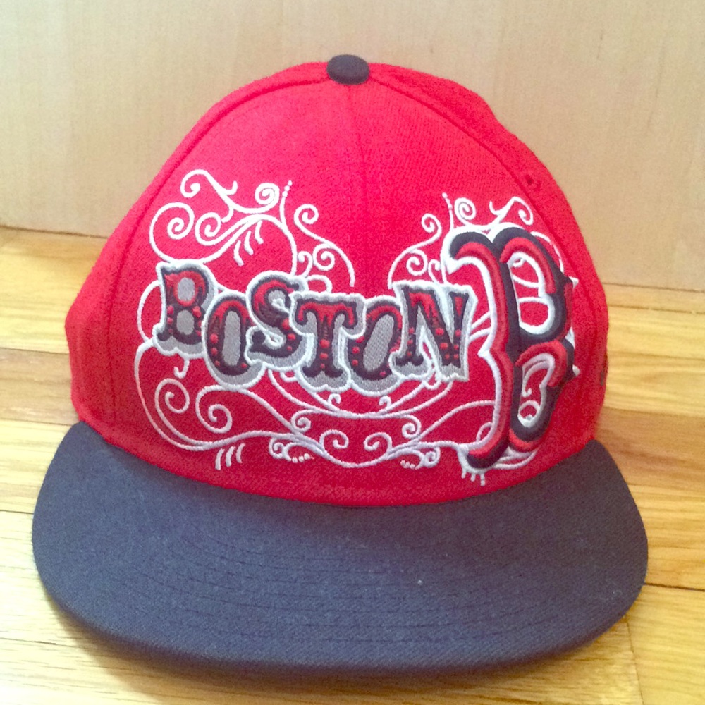 Boston Red Sox flat bill hat